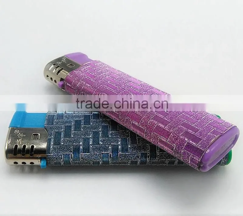 Good quality colored customized paper cricket lighter