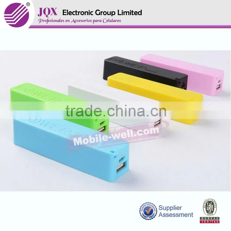 Portable Power Bank External 2600mAh Mobile USB Battery Charger for Cell Phone
