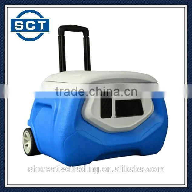 28L Coolbox Blue Cooler Box with Speaker