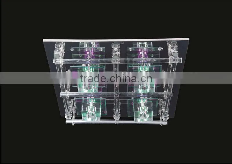 2015 Hot sale large crystal ceiling lamp for hotel modern crystal ceiling lamp MX5202-4Y