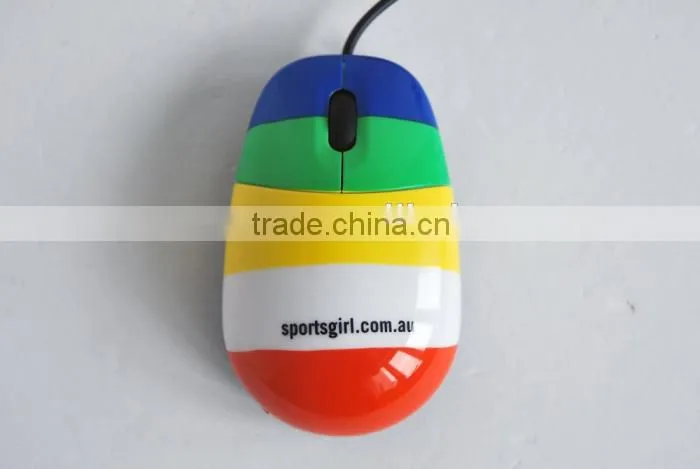 computer USB wired full color printing gift mouse