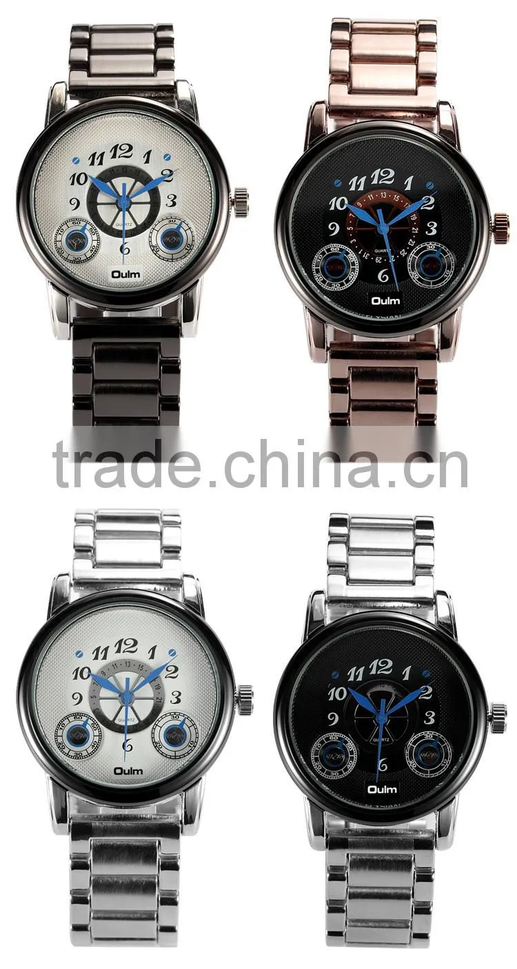 guangzhou factory cheap watch stainless steel back watch make your own watch