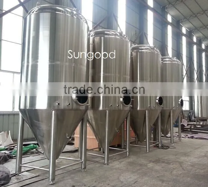 Stainless Steel Jacket Beer Fermentation Tank/Jacket Fermenter/Jacket Fermentation Tank