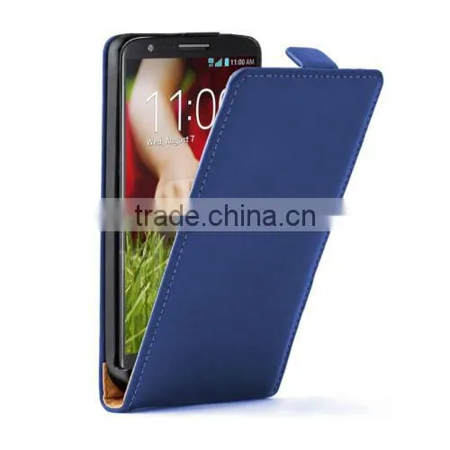 PU Leather flip mobile phone case cover for LG G2 D800 D802