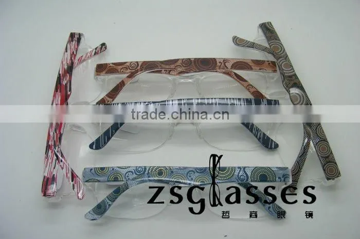 2012 Cheap fashion Colorful glasses frame reading glasses