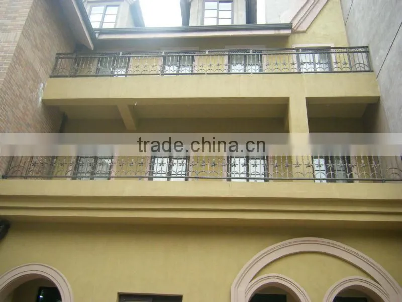 2013 Top-selling wrought iron balcony protection fencing