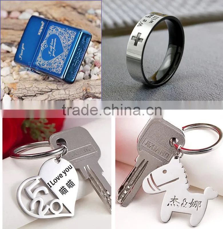 10W/20W/30W desktop laser marking machine for Key ring