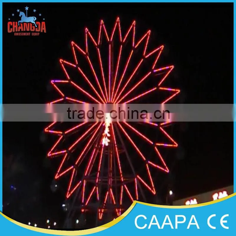 high quality used underground ferris wheel equipment, wheel rolling in hot sale