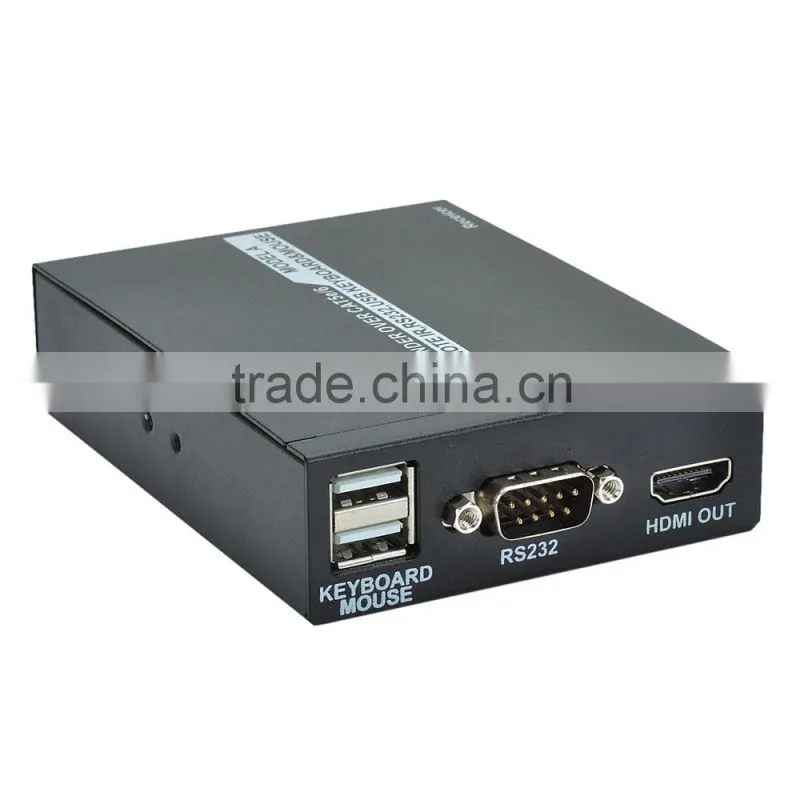 CHEERLINK A HDMI KVM Extender / Transmitter & Receiver Set include one transmitter and one receiver- Black