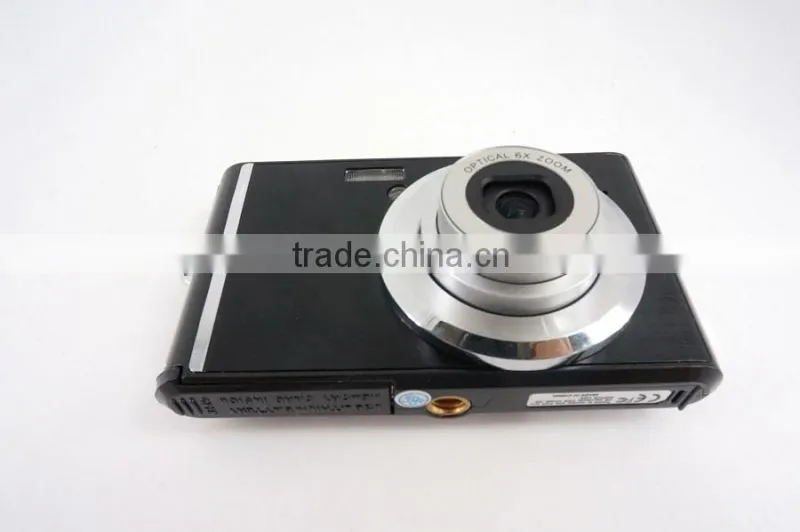 Cheap 18MP Max 6X Optical Zoom 1080P Full HD Video Digital Camera Still Image Photo Camera 2.4" Color Screen Lithium Battery