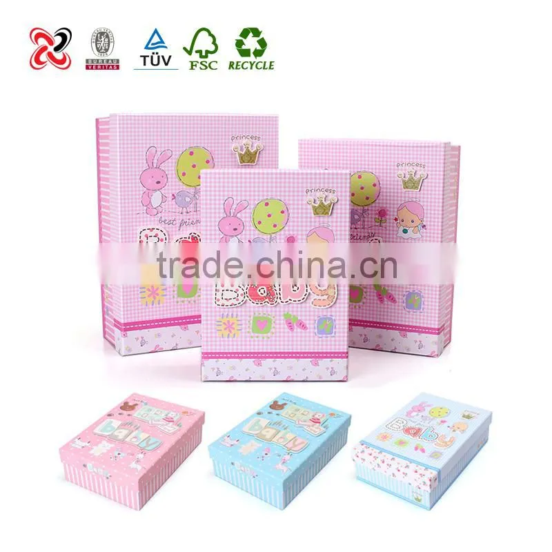 Hot Pink Cardboard Gift Boxes