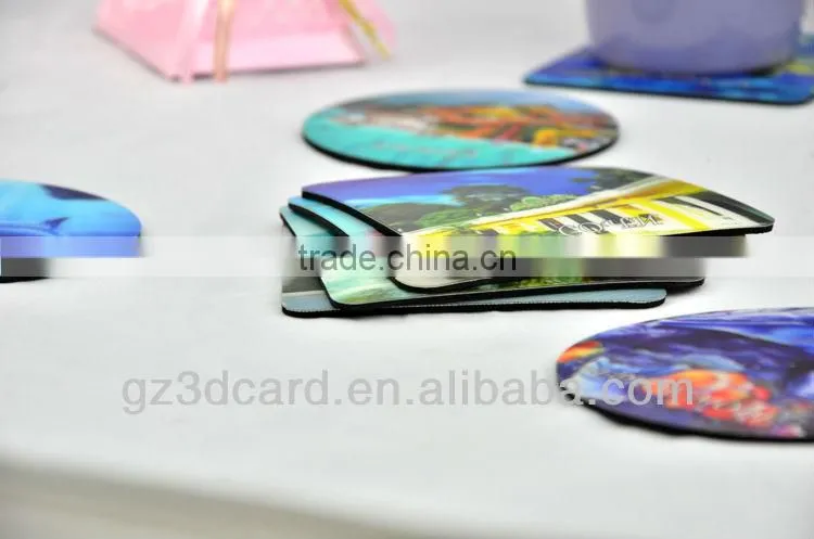3d cup coaster