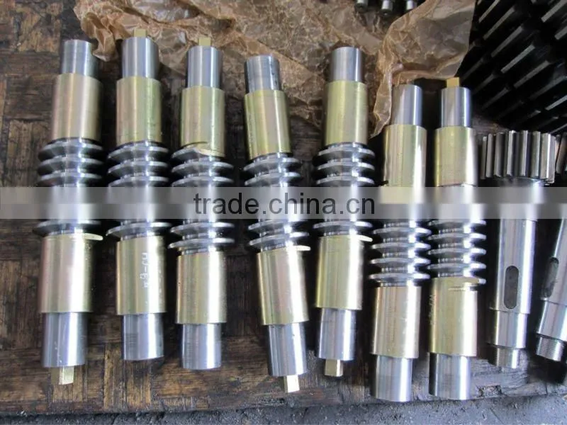Hi-Quality Hanji gears, worms, splineshaft For Machines