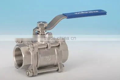 sanitary stainless steel manual quick installed ball valve with clamp