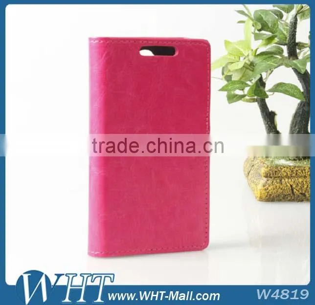 Classical Crazy Horse Phone Case For HTC Desire 300 Leather Cover