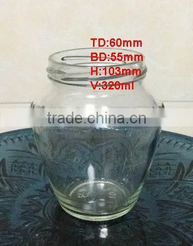 glass bell jar recycled glass jars heart shape candy glass jar