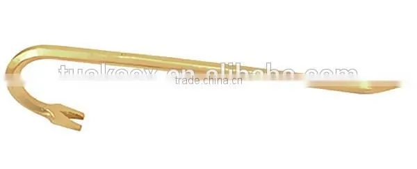 non sparking tools, wrecking bar , Explosion-proof claw wrecking bar,power tools,garden tools