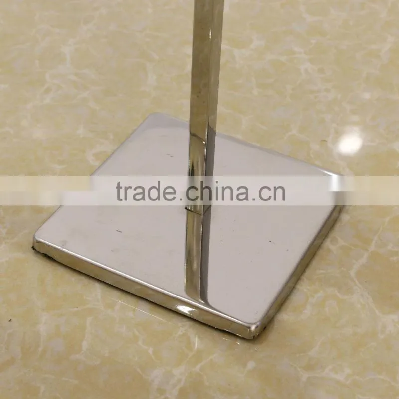 Round metal leather belt rack stand /shop display belt rack