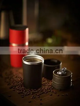 Alibaba website Eco BPA thermo Portable coffee maker with double wall stainless steel tumbler