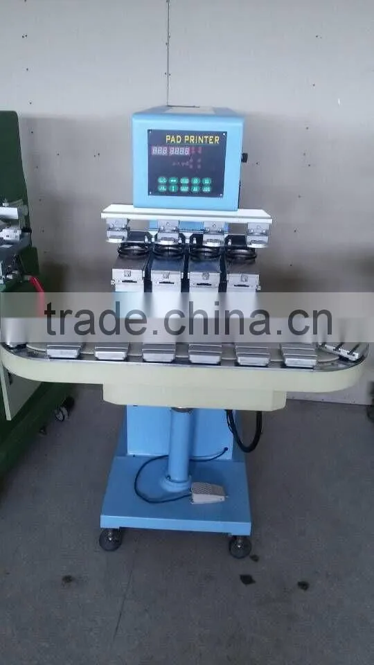 4 color pad printing machine for fuse holder LC-SPM4-150/16T