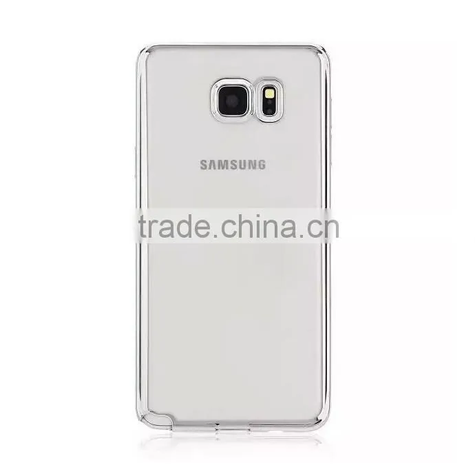 For samsung note 5 electroplate tpu case,soft tpu case