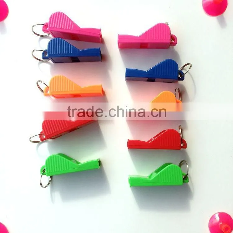 Plastic football whistles cheap plastic whistles factory custom wholesale plastic whistle