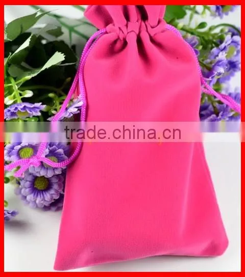 Jewelry Pouches Drawstring Velvet Pouches