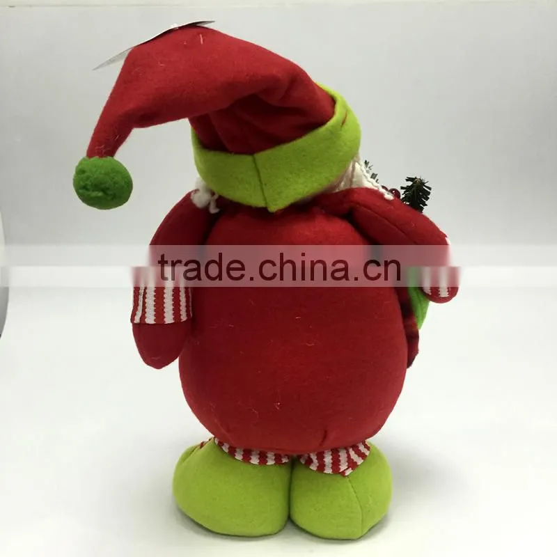 STANDING WOOLEN CHRISTMAS SANTA DOLL