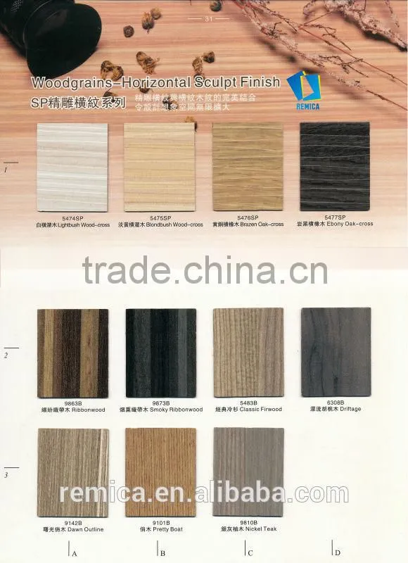 Woodgrains hpl High-Pressure Laminate sheets(brushed)