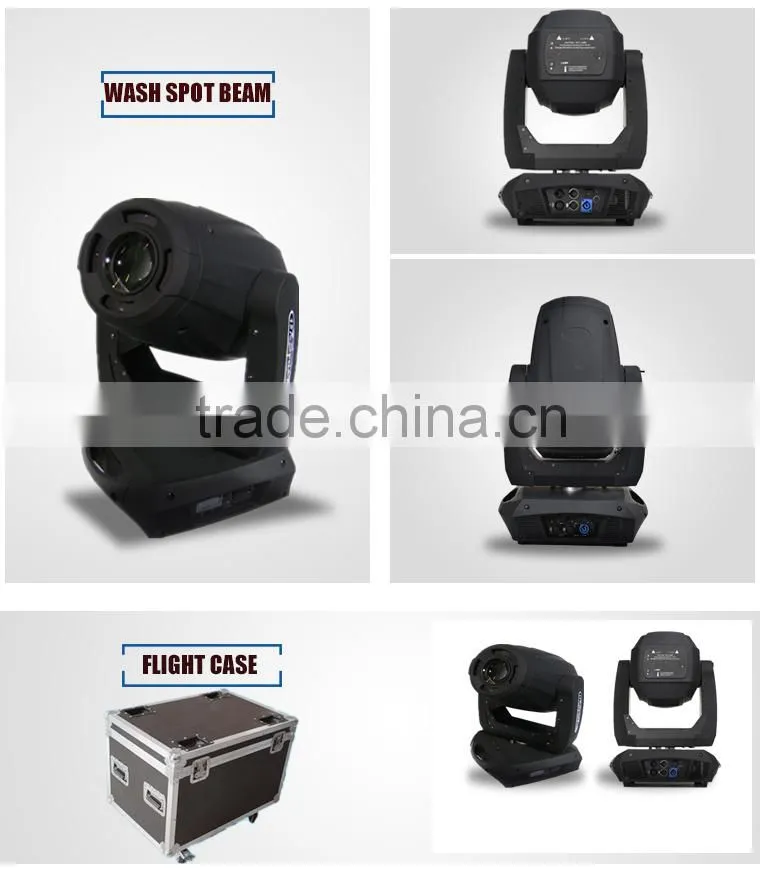 beam spot wash 3 in 1 effect stage light 350W high power moving head light