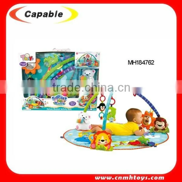 high quality musical floor play gym mat for kids