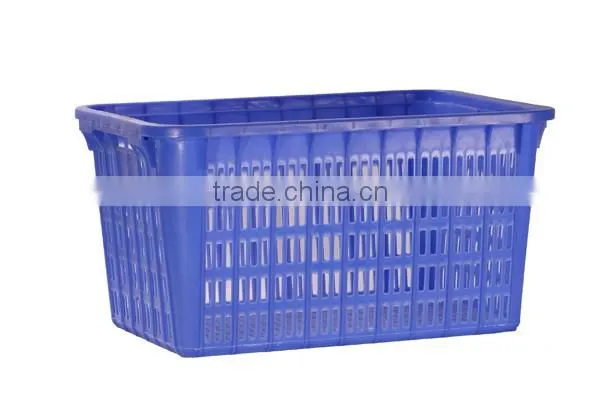 Hot sale big capacity low price warehouse use stackable plastic box fruit box vegetable crate