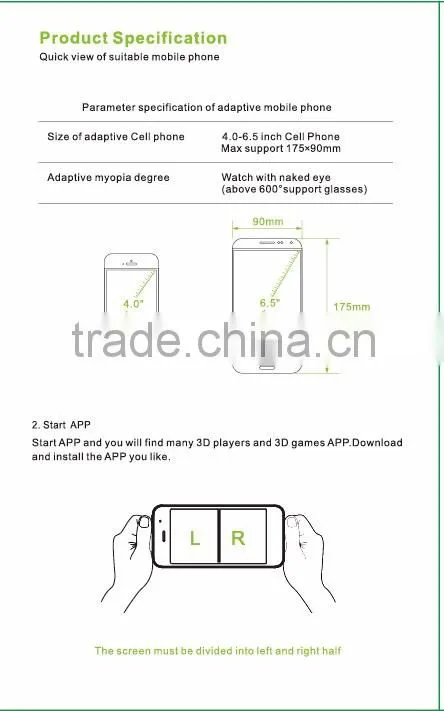 Best Selling Universal Virtual Reality Glass for iPhone Samsung Phones