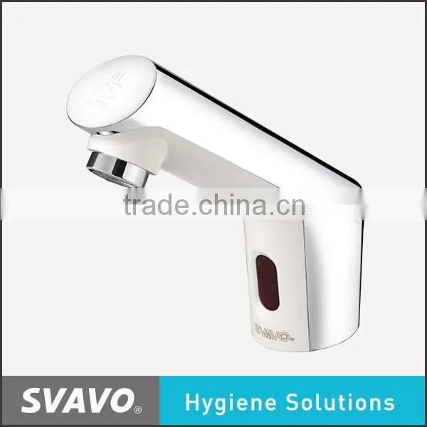 lavatory sink tap, automatic bathroom faucet, infrared sensored washroom accessory