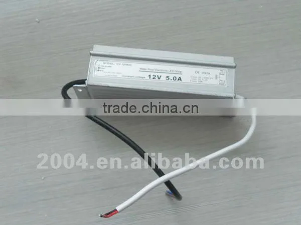 ac dc waterproof led power supply