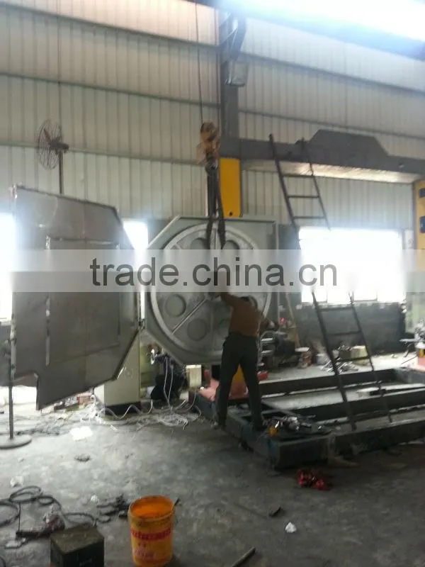 Stone cutting machine, diamond wire saw machine, machine for arc shaped cutting