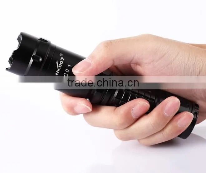 TANK007 army torch light rechargeable led torch light portable relight rechargeable book light