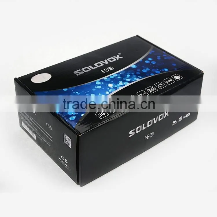 2016 Original SOLOVOX F8S HD Digital Satellite Receiver S V8 HD Decoder Same As Sky-Box V8