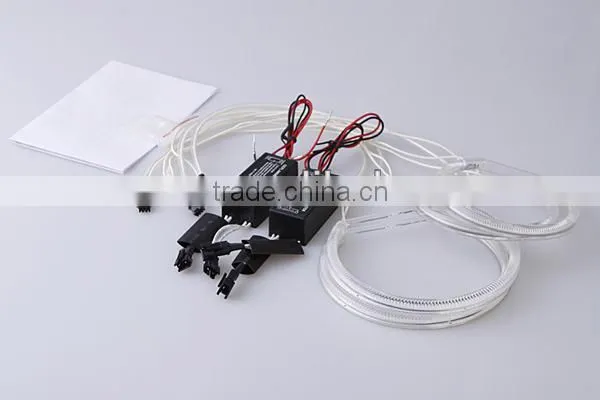 CCFL Angel Eyes Car Headlight Kits 131mm 104mm Halo ring