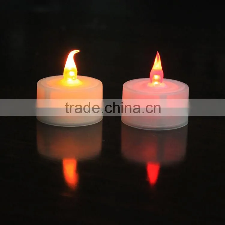 Battery Operated Flicker Candles Light For Holidays Decoration