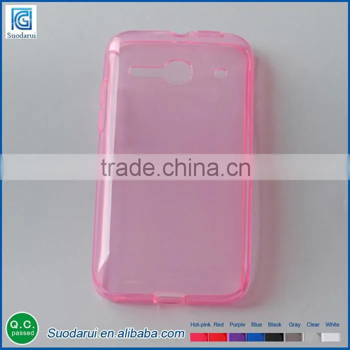 wholesale TPU soft clear case cover SKIN For Alcatel One Touch Evolve 2 4037T
