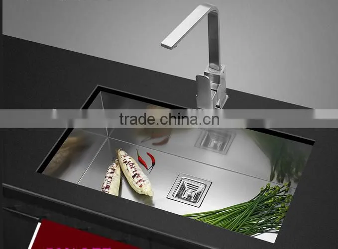 Universal stainless steel sinks Undermount handmade kitchen sink Double bowl sink
