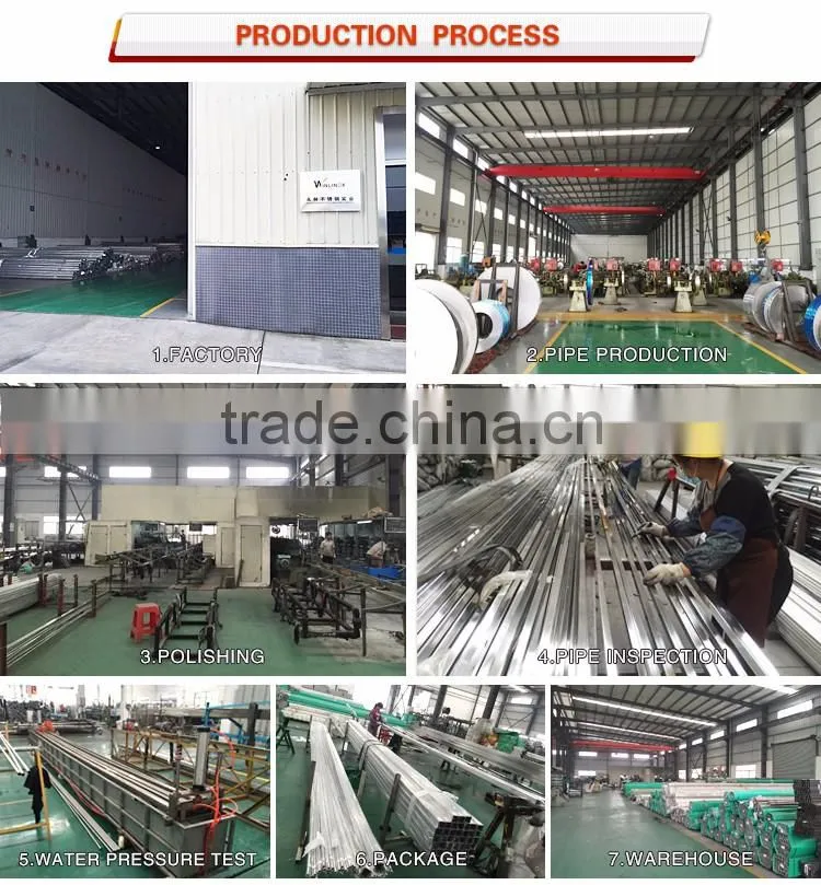 201 304l 304 316 316L 321 309 310S seamless stainless steel pipe
