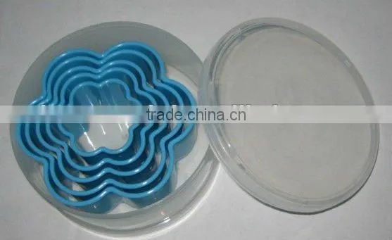 (ks-Joo1) 5 pcs plastic cookie cutter set