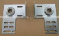 Automatic garage door hardware-hinge