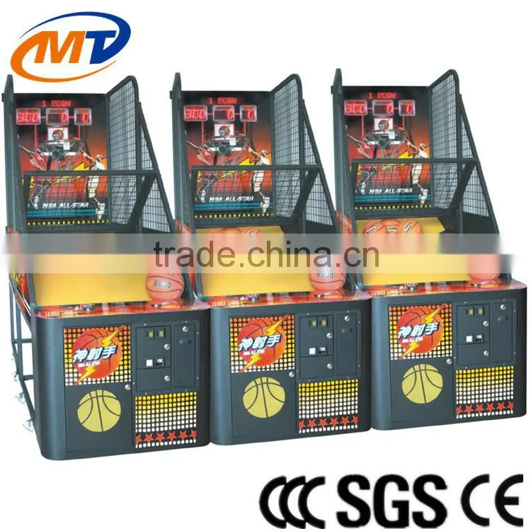 The hot sale basketball machine for three player