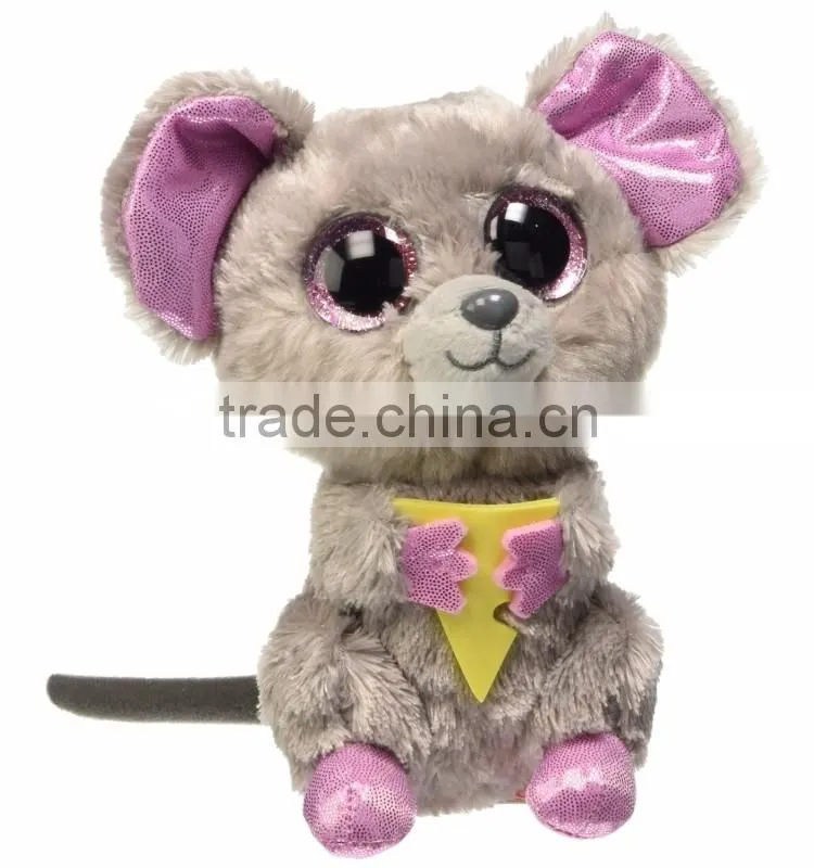 St mouse with cheese combined toy for kids small animal toys