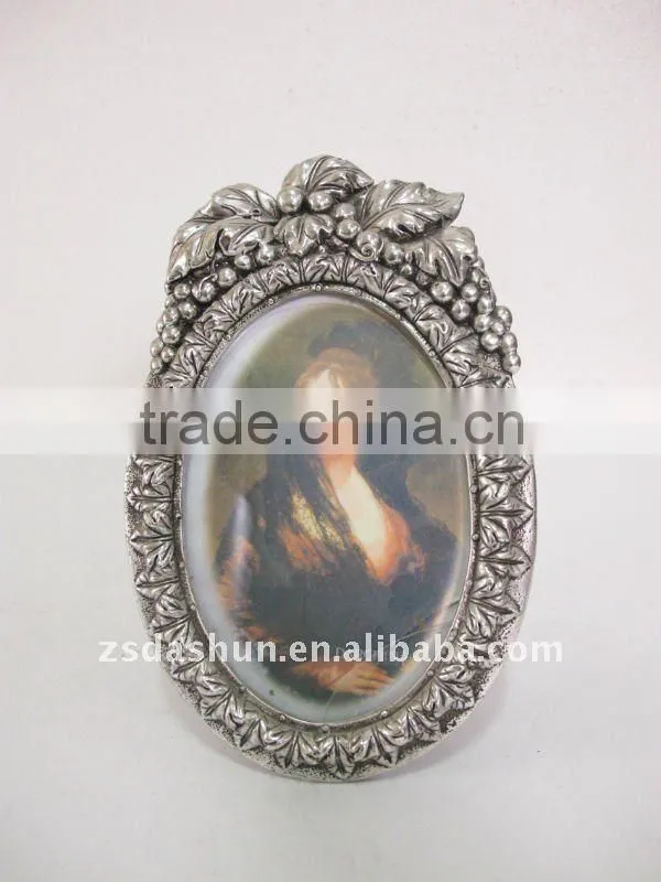 DS0022P oval Resin Photo Frame /Polyresin Crafts/picture frame