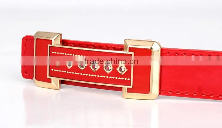 Fashion Brand Heart Buckle Lovers Belts