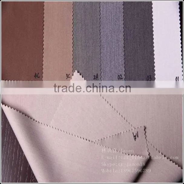 polyester spandex stretch textile fabric for business wear